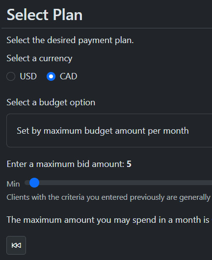 Pay only for clients you connect with